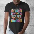 Goodbye 1st Grade Graduation To 2nd Grade But First Summer Men's V-Neck T-Shirt
