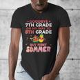 Goodbye 7th Grade Graduation To 8th Grade Hello Summer Men's V-Neck T-Shirt