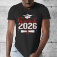 Graduate 2026 For Class Of 2026 Graduation Men's V-Neck T-Shirt