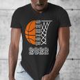 Graduate Senior Class 2022 Graduation Basketball Player Men's V-Neck T-Shirt