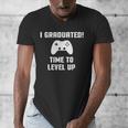 I Graduated Time To Level Up Graduation T-Shirt Men's V-Neck T-Shirt