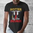 Graduation 2024 Hotter By One Degree Shirt Class Of 24 Men's V-Neck T-Shirt