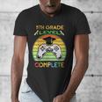 Graduation 5th Grade Level Complete Gamer Class 2021 Gaming Men's V-Neck T-Shirt
