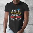 Graduation Bye Elementary Hello Middle School Graduate Men's V-Neck T-Shirt