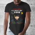 Graduation Class Of 2018 Game Over 8-Bit Gamer Men's V-Neck T-Shirt