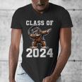 Graduation Class Of 2024 Bigfoot Graduated Seniors 2024 Men's V-Neck T-Shirt