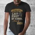 Graduation Class Of 2026 My Last First Day Of School Senior Men's V-Neck T-Shirt