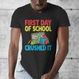 Graduation First Day Of School Crushed It Men's V-Neck T-Shirt