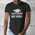 Graduation Motivation Joke University High School Student Men's V-Neck T-Shirt