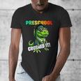 Graduation Preschool DinosaurRex Crushed It Boys Grad Men's V-Neck T-Shirt
