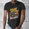 Graduation Rollin' Outta Preschool Monster Truck Boys Pre-K Men's V-Neck T-Shirt