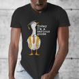 Graduation Senior Silly Goose Today Im A Serious Goose Men's V-Neck T-Shirt