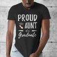 Graduation Shirt 2018 Proud Aunt Of a Graduate Men's V-Neck T-Shirt