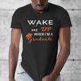Graduation Shirt High School And College For Sleepy Graduate Men's V-Neck T-Shirt