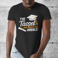 GraduationShirt Tassel Was Worth The Hassle Tee Men's V-Neck T-Shirt