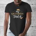 My Grandson Did It Proud Class Senior Graduate Graduation Men's V-Neck T-Shirt
