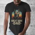 Great Dane Dad Vintage Men's V-Neck T-Shirt