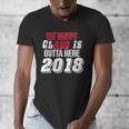 My Happy Class Is Outta Here 2018 Graduation Men's V-Neck T-Shirt