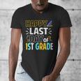 Happy Last Day Of 1st Grade Shirt Cutie Graduation Men's V-Neck T-Shirt