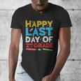 Happy Last Day Of 2nd Grade Shirt Second Grade Graduation Men's V-Neck T-Shirt