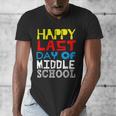 Happy Last Day Of Middle School Graduation Men's V-Neck T-Shirt