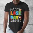 Happy Last Day Of School Teacher Student Graduation Men's V-Neck T-Shirt