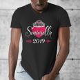 High School 2019 Senior Graduation Shirt Girls Daughter Men's V-Neck T-Shirt