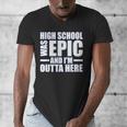 High School Graduate Graduation Party Meme Men's V-Neck T-Shirt