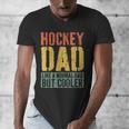 Hockey Dad Shirt Men Fathers Day Hockey Dad Men's V-Neck T-Shirt