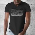 Host Dad Best Ever Flag Men's V-Neck T-Shirt Host Dad Best Ever Flag Men's V-Neck T-Shirt