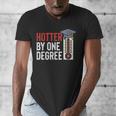 Hotter By One Degree Phd MBA College Graduation Men's V-Neck T-Shirt