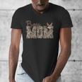 Hunting Boy Mom Duck Camouflage Camo Preppy Camo Dad Men's V-Neck T-Shirt