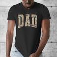 Hunting Dad Duck Camouflage Camo Waterfowl Duck Camo Men Men's V-Neck T-Shirt