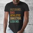 Husband Dad Athletic Director Legend Athletic Directors Men's V-Neck T-Shirt