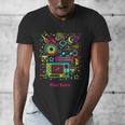 Iconic Nostalgia Vintage Graphic Men's V-Neck T-Shirt