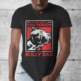 I'm A Bully Dad Dog Owner American Bully Men's V-Neck T-Shirt