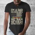 I'm A Dad Grandpa And A Vietnam Veteran Nothing Scares Me Men's V-Neck T-Shirt I'm A Dad Grandpa And A Vietnam Veteran Nothing Scares Me Men's V-Neck T-Shirt