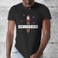 And I'm Done Rocket Graduation Retro Look Men's V-Neck T-Shirt