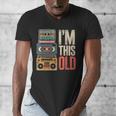 I'm This Old Vintage Cassette Tape Nostalgia Men's V-Neck T-Shirt