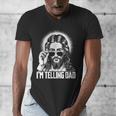 I'm Telling Dad Jesus Men's V-Neck T-Shirt
