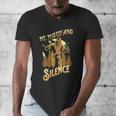 Introvert Relaxation Me Myself And Silence Vacation Bigfoot Men's V-Neck T-Shirt Introvert Relaxation Me Myself And Silence Vacation Bigfoot Men's V-Neck T-Shirt
