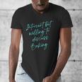 Introvert But Willing To Discuss Baking Men's V-Neck T-Shirt