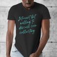 Introvert But Willing To Discuss Coin Collecting Men's V-Neck T-Shirt Introvert But Willing To Discuss Coin Collecting Men's V-Neck T-Shirt
