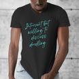 Introvert But Willing To Discuss Doodling Men's V-Neck T-Shirt Introvert But Willing To Discuss Doodling Men's V-Neck T-Shirt