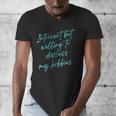 Introvert But Willing To Discuss My Hobbies Men's V-Neck T-Shirt