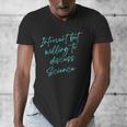 Introvert But Willing To Discuss Science Men's V-Neck T-Shirt Introvert But Willing To Discuss Science Men's V-Neck T-Shirt