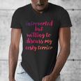 Introverted Willing To Discuss Cesky Terrier Introvert Men's V-Neck T-Shirt Introverted Willing To Discuss Cesky Terrier Introvert Men's V-Neck T-Shirt