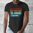 Introverted But Willing To Discuss Cupcake Men's V-Neck T-Shirt