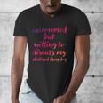 Introverted Willing To Discuss Shetland Sheepdog Introvert Men's V-Neck T-Shirt Introverted Willing To Discuss Shetland Sheepdog Introvert Men's V-Neck T-Shirt