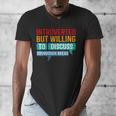 Introverted But Willing To Discuss Sourdough Bread Men's V-Neck T-Shirt Introverted But Willing To Discuss Sourdough Bread Men's V-Neck T-Shirt